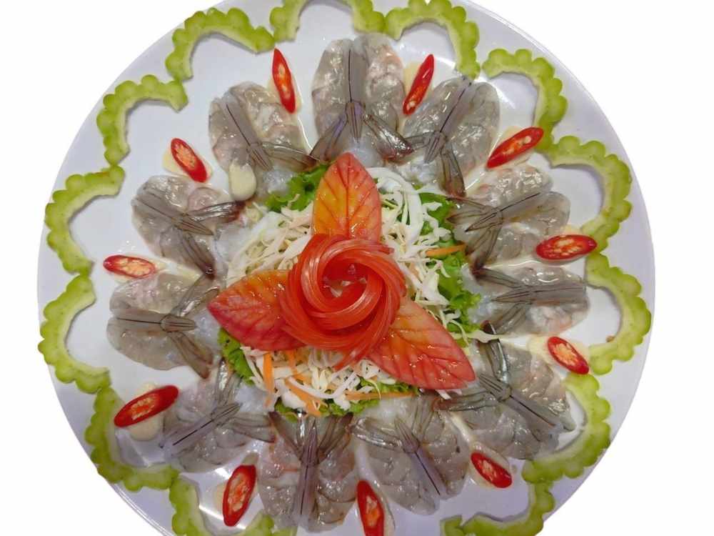 Raw Shrimp with Fish Sauce