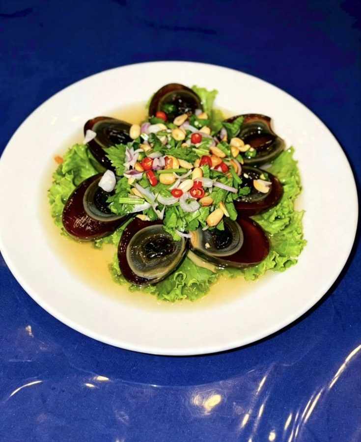 Spicy Century Egg Salad