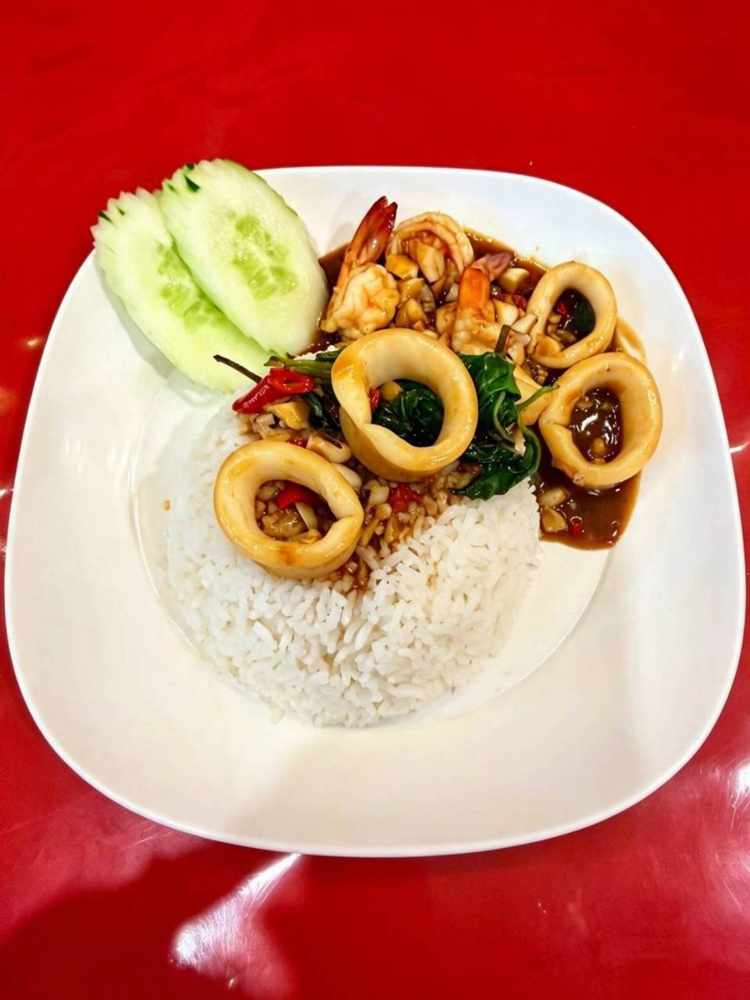 Seafood Holy Basil Fried Rice