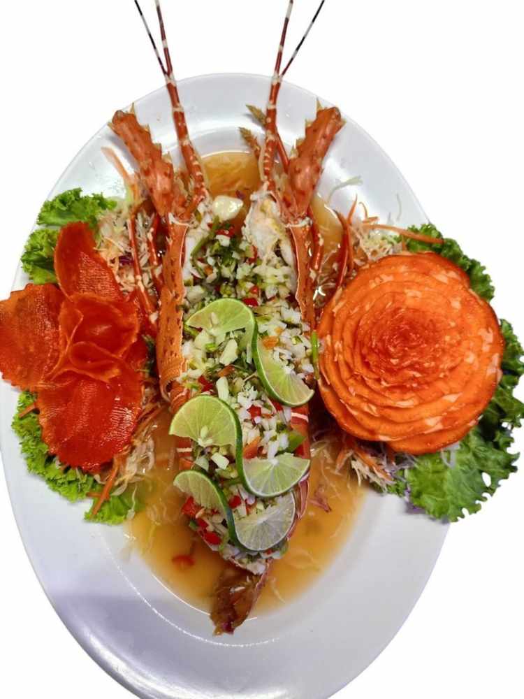 Steamed Lobster with Lime